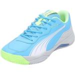 PUMA Unisex Nova Smash Zapatos de tenis, Luminous Blue Puma White Glacial Gray, 46.5 EU