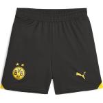 Puma - Pantalón corto de niños 1ª equipación Borussia Dortmund BVB 2023-2024 Réplica Puma.