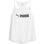 Camisetas blancas de tirantes  rebajadas Puma para mujer 