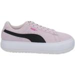Zapatillas rosa pastel de ante de piel rebajadas Puma talla 37,5 para mujer 
