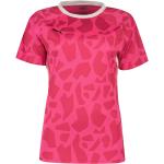 Camisetas deportivas rosas de poliester rebajadas entrelazadas Puma teamLIGA talla XS de materiales sostenibles para mujer 