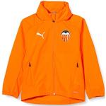 Puma Valencia CF Temporada 2020/21-Rain Jacket Jr Vibrant Orange Chaqueta, Niño, 128