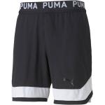 Shorts negros de poliester rebajados Puma talla M para hombre 