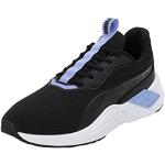 PUMA Women's Sport Shoes LEX NOVA SHINE WN'S Road Running Shoes, PUMA BLACK-ELEKTRO PURPLE-PUMA WHITE, 39