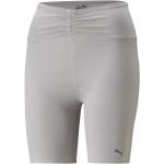 Pantalones ajustados blancos de poliester Puma talla XS de materiales sostenibles para mujer 
