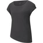 Camisetas deportivas negras de poliester rebajadas de punto Puma talla L de materiales sostenibles para mujer 