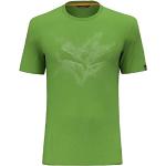 Camisetas deportivas de poliester con cuello redondo transpirables con logo Salewa talla XL para hombre 