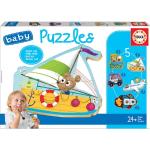 Puzzle EDUCA Bebé: Vehículos 2 (Edad Mínima Recomendada: 2 Años - 25 Piezas)