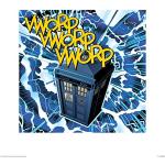 Pyramid International Doctor Who (Vworp) – Art Print (40 x 40 cm, Papel, Multicolor, 40 x 40 x 1,3 cm