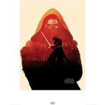 Pyramid International Kylo REN Tri Star Wars Episodio VII Art Print, Papel, Multicolor, 60 x 80 x 1,3 cm