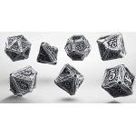 Q WORKSHOP Metal Call of Cthulhu RPG Dice Set 7 Polyhedral Pieces