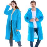 Abrigos azules con capucha  impermeables, transpirables Doblados talla XXS para mujer 
