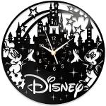 Relojes negros de pared Disney Mickey Mouse infantiles 