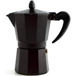 Quid Black Coffee Cafetera Alumunio 12 Tazas Negro