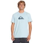 Camisetas deportivas azules celeste con logo Quiksilver talla XS para hombre 