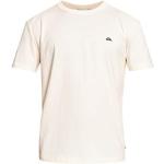 Camisetas estampada orgánicas blancas de algodón de punto Quiksilver talla XL de materiales sostenibles para hombre 