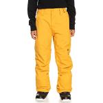 Pantalones amarillos de snowboard infantiles Quiksilver Estate 10 años 