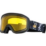 Gafas negras de plástico de snowboard  rebajadas con forro Quiksilver talla M para mujer 