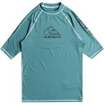 Camisetas deportivas azules de neopreno manga corta impermeables Quiksilver talla L para hombre 
