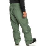 Pantalones verdes de gore tex de snowboard de invierno de punto Quiksilver Mission talla XL para hombre 