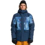 Ropa azul de tafetán de esquí de invierno de punto Quiksilver talla XS para hombre 