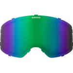 Gafas verdes de policarbonato de snowboard  rebajadas Quiksilver talla L para mujer 