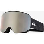 Gafas negras de plástico de snowboard  rebajadas Quiksilver talla L para mujer 