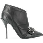 Botas negras de cuero de piel  Dolce & Gabbana talla 37,5 para mujer 