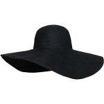 Sombreros negros de paja de paja  para mujer 