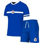 R.C. Deportivo de la Coruña, Pijama Azul, Talla XL, Estandar Unisex Adulto