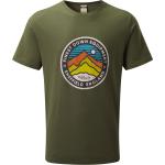 Camisetas verdes de manga corta militares Rab talla XS para mujer 