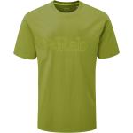 Camisetas verdes de manga corta Rab talla XS para hombre 