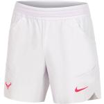 Pantalones cortos deportivos blancos de poliester Nike Dri-Fit talla S de materiales sostenibles para hombre 