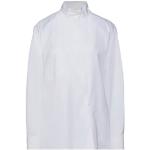 Camisas blancas de algodón de manga larga manga larga con cuello redondo Ralph Lauren Collection talla XXL para mujer 