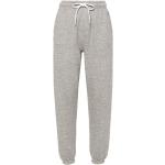 Pantalones grises de algodón de chándal con logo Ralph Lauren Lauren talla L para mujer 