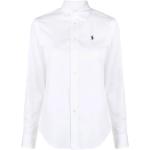 Camisas blancas de algodón rebajadas Ralph Lauren Lauren talla S para mujer 