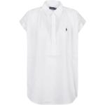 Camisas blancas de lino de lino  manga corta informales Ralph Lauren Lauren talla M para mujer 