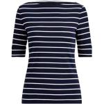 Camisetas azul marino a rayas con rayas Ralph Lauren Lauren talla M para mujer 
