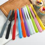 Cuchillos multicolor de silicona de tarta 