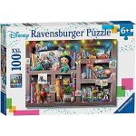 Ravensburger-10410 Ravensburger Disney-Rompecabezas de 100 Piezas Extra Grandes para niños a Partir de 6 años, Multicolor (10410)