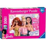 Puzzles multicolor de cartón Barbie Ravensburger infantiles 7-9 años 