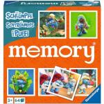 Ravensburger Memory® Pitufos – 20926 – el clásico Juego con imágenes de los Divertidos Pitufos Azules, Juego de Memoria para 2 – 8 Jugadores a Partir de 3 años