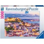 Puzzles tradicional multicolor 2000 piezas Ravensburger con motivo de Lisboa Más de 12 años 
