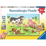 Puzzles multicolor Ravensburger con motivo de animales infantiles 