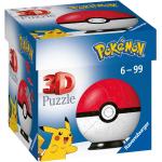 Ravensburger - Puzzle 3D Pokémon Poke ball 54piezas.