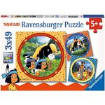 Puzzles blancos Yakari Ravensburger infantiles 7-9 años 