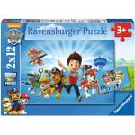 Ravensburger - Puzzle Paw Patrol A, Colección 2 x 12, 2 Puzzle de 12 Piezas, Puzzle para Niños, Edad Recomendada 3+ Años