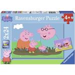 Rompecabezas multicolor Peppa Pig Ravensburger infantiles 7-9 años 