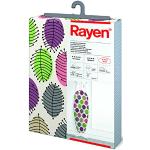 Rayen, Funda Tabla de Planchar Universal, Ajuste EasyClip, 2 capas: Espuma  y tejido 100% Algodón, Medida: 130 x 47 cm, Estampado