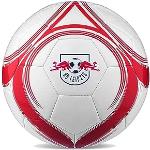 RB Leipzig Caber Ball - Balón de fútbol (1, blanco/rojo)